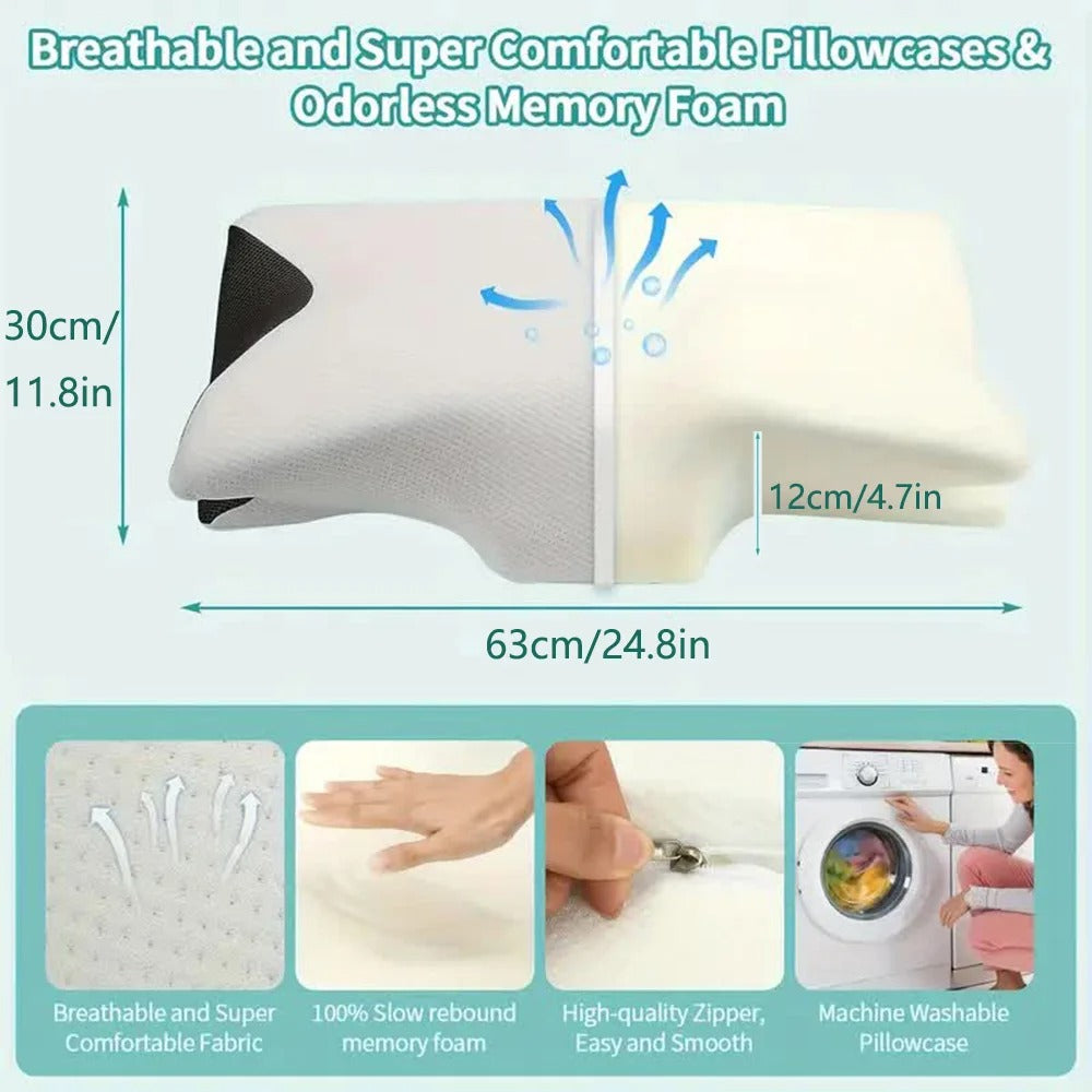 Luxury medical butterfly pillow